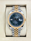 NEW 2025 Rolex Datejust 41mm 126333 Two-Tone Jubilee Wimbledon Dial - Shop