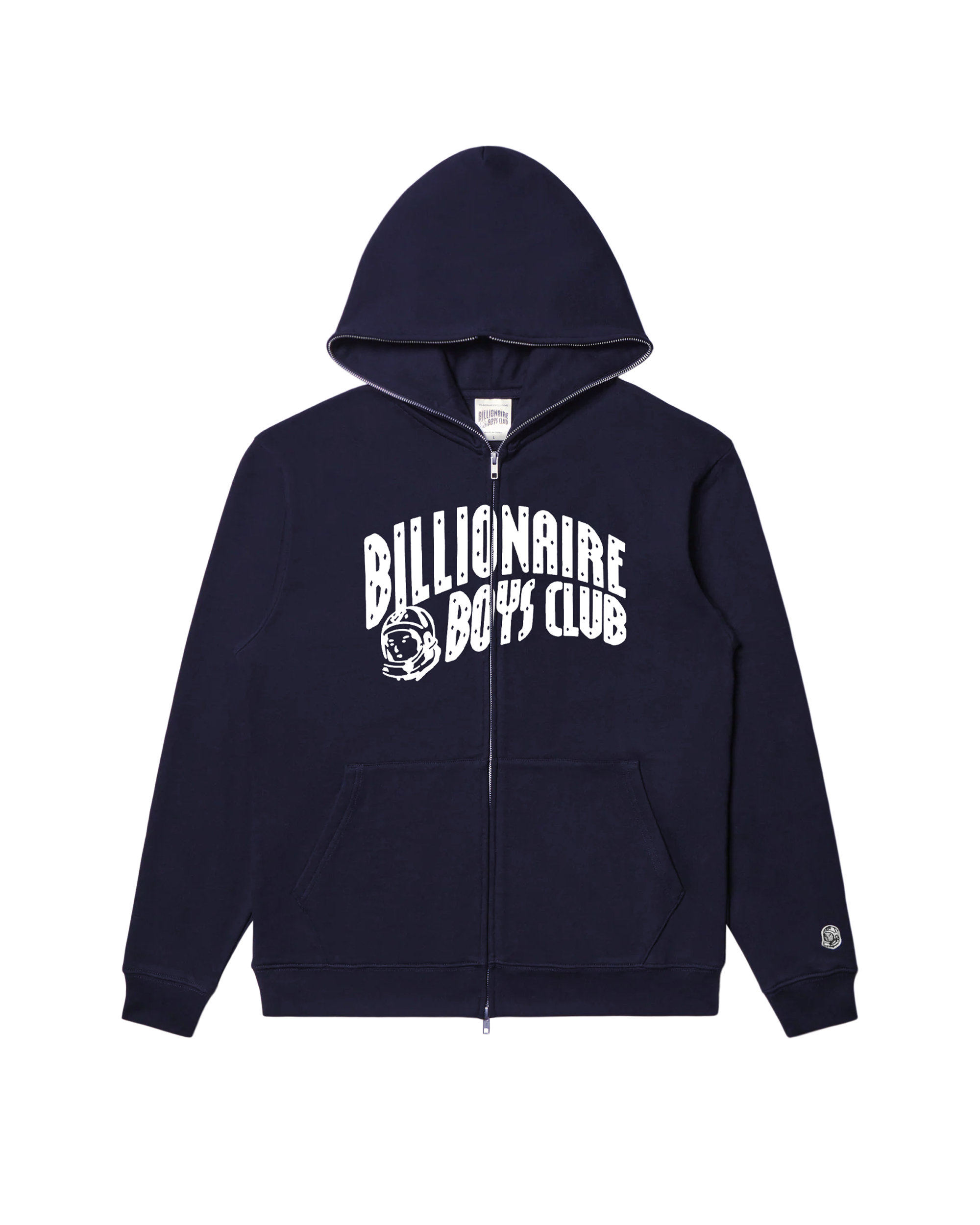 Classic Curve Logo Full Zip Hoodie