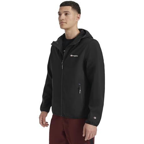 Champion Men's Lightweight Active Soft Shell Jacket With Hood