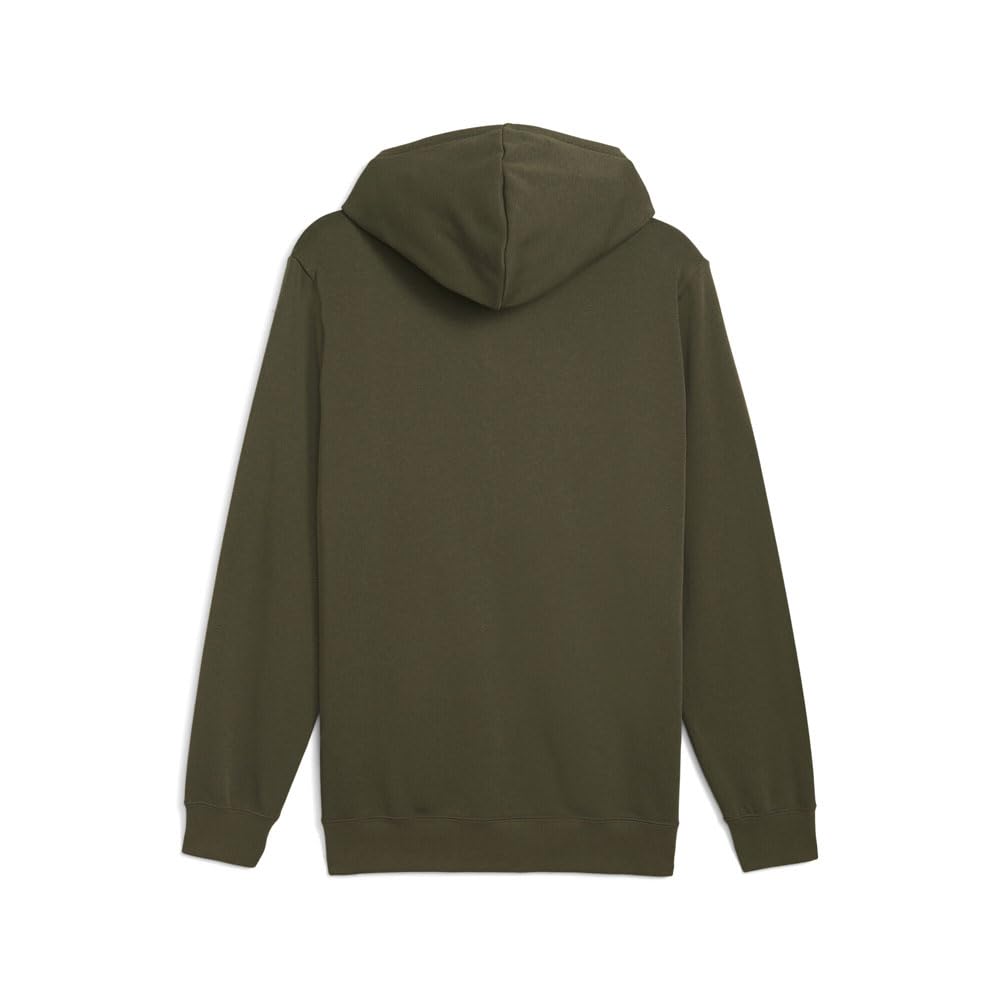 PUMA Mens Essentials 2 Color No. 1 Logo Hoodie Fl Athletic Outerwear Casual - Green