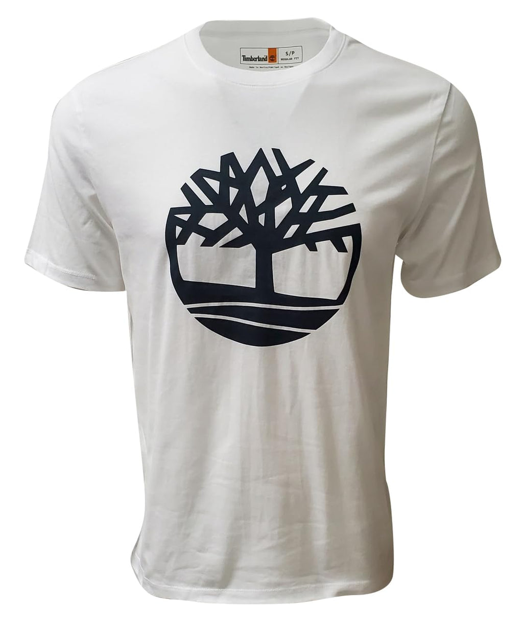Timberland Men's Short Sleeve Tree Logo Ringer T-Shirt