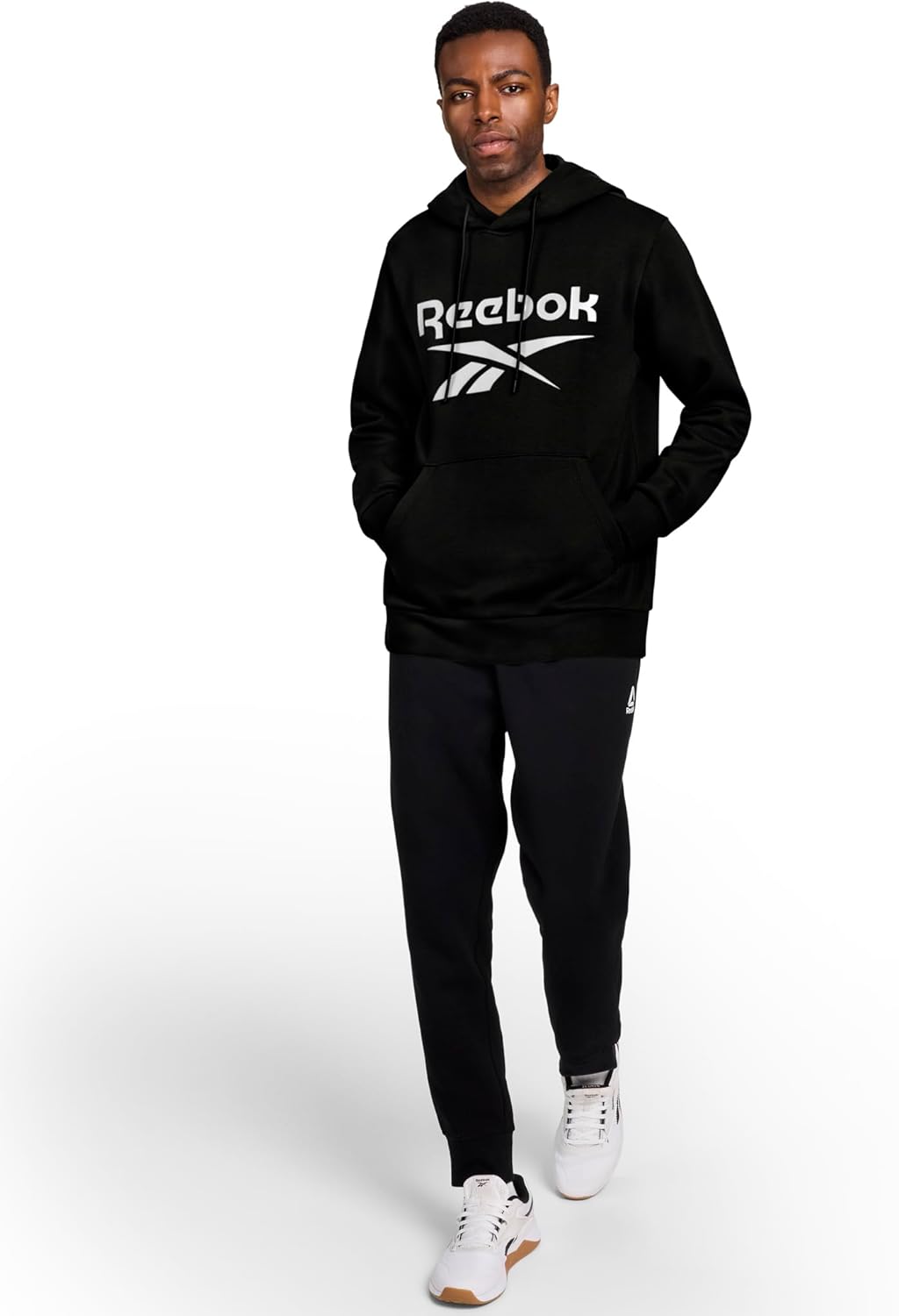 Reebok Cotton Fleece Hooded Sweatshirt