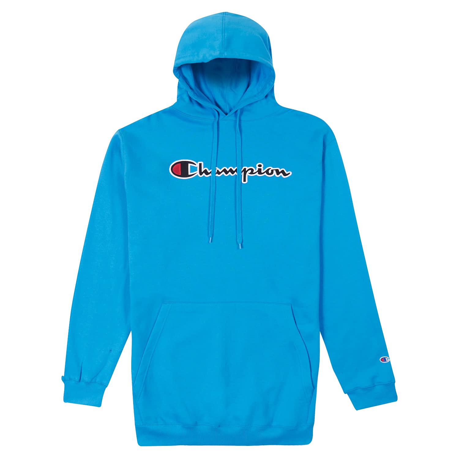 Champion Mens Hoodies Big and Tall - Embroidered Pullover Fleece Sweatshirt