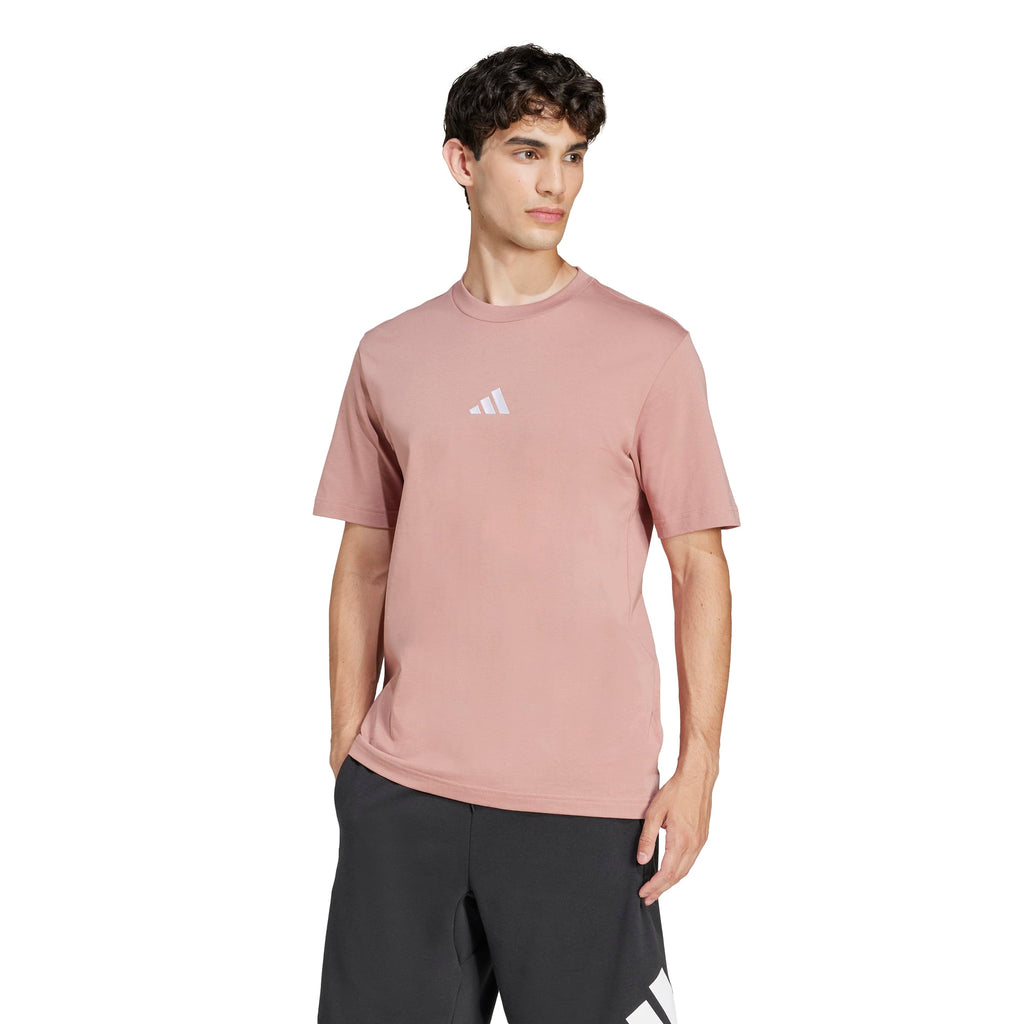 adidas Originals Men's Essentials Small Logo Single Jersey T-Shirt