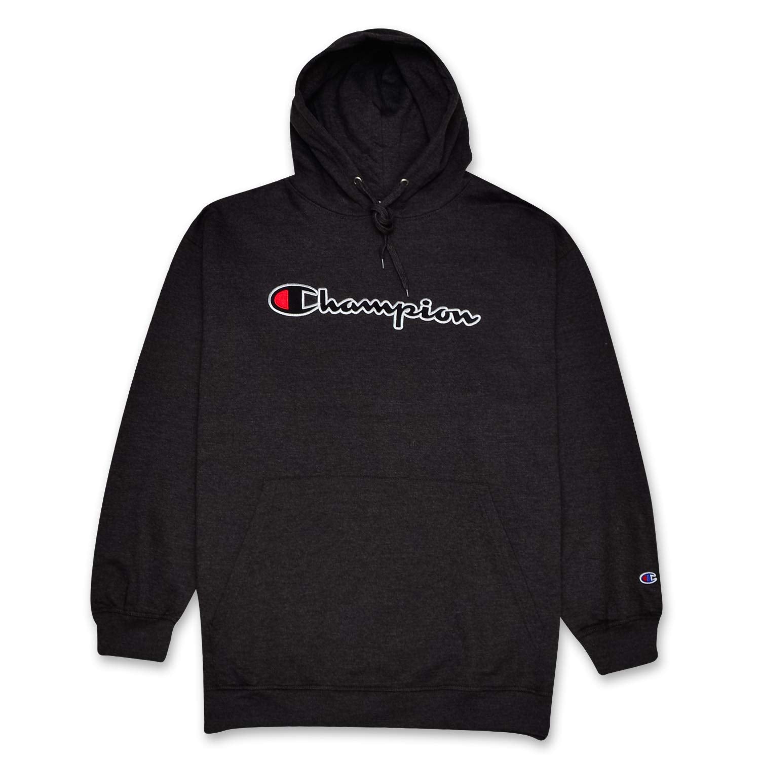 Champion Mens Hoodies Big and Tall - Embroidered Pullover Fleece Sweatshirt