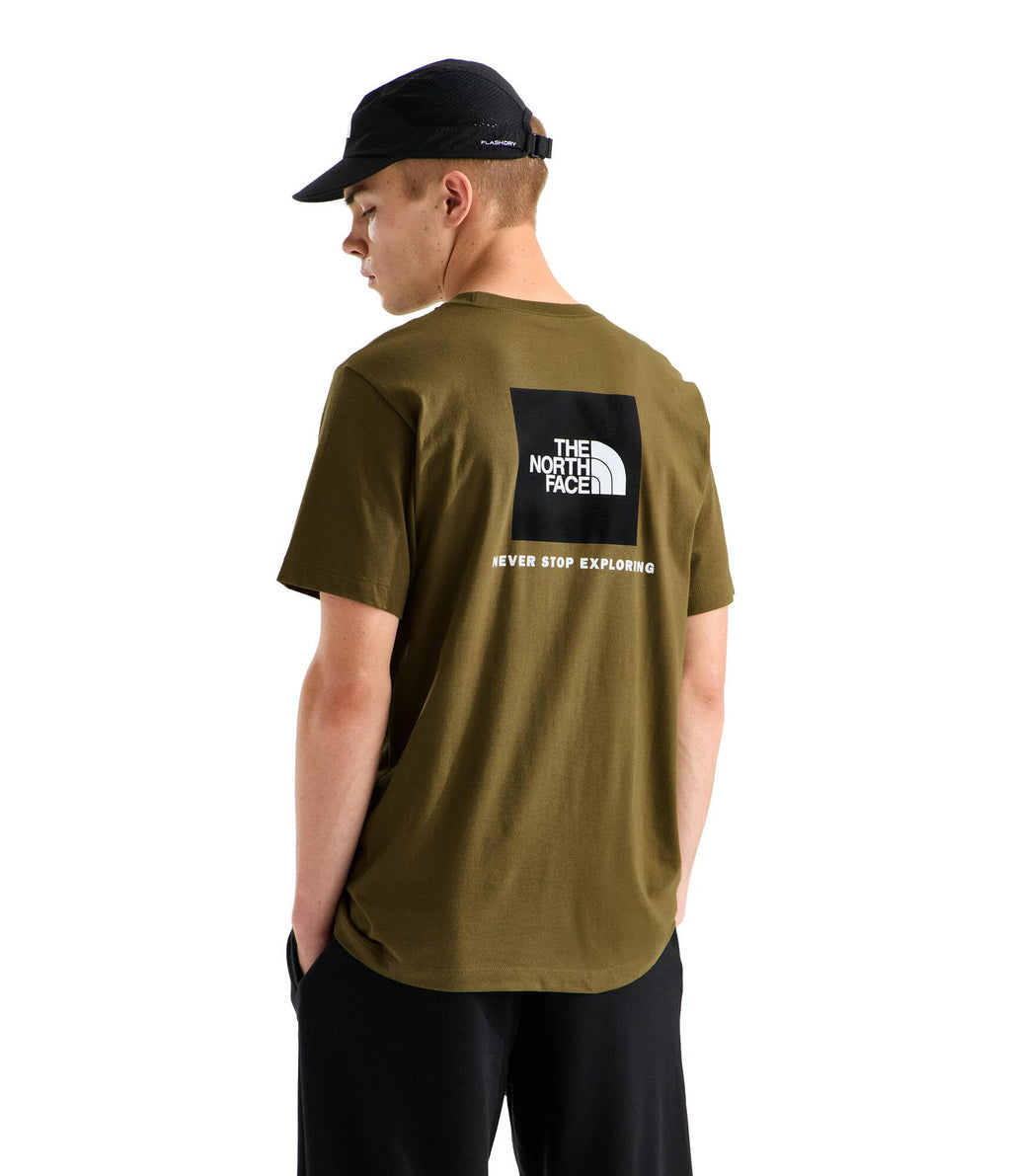 THE NORTH FACE Men's Core Box NSE Short Sleeve Tee | Branded T-shirt With a Ribbed Collar