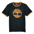 Timberland Men's Short Sleeve Tree Logo Ringer T-Shirt