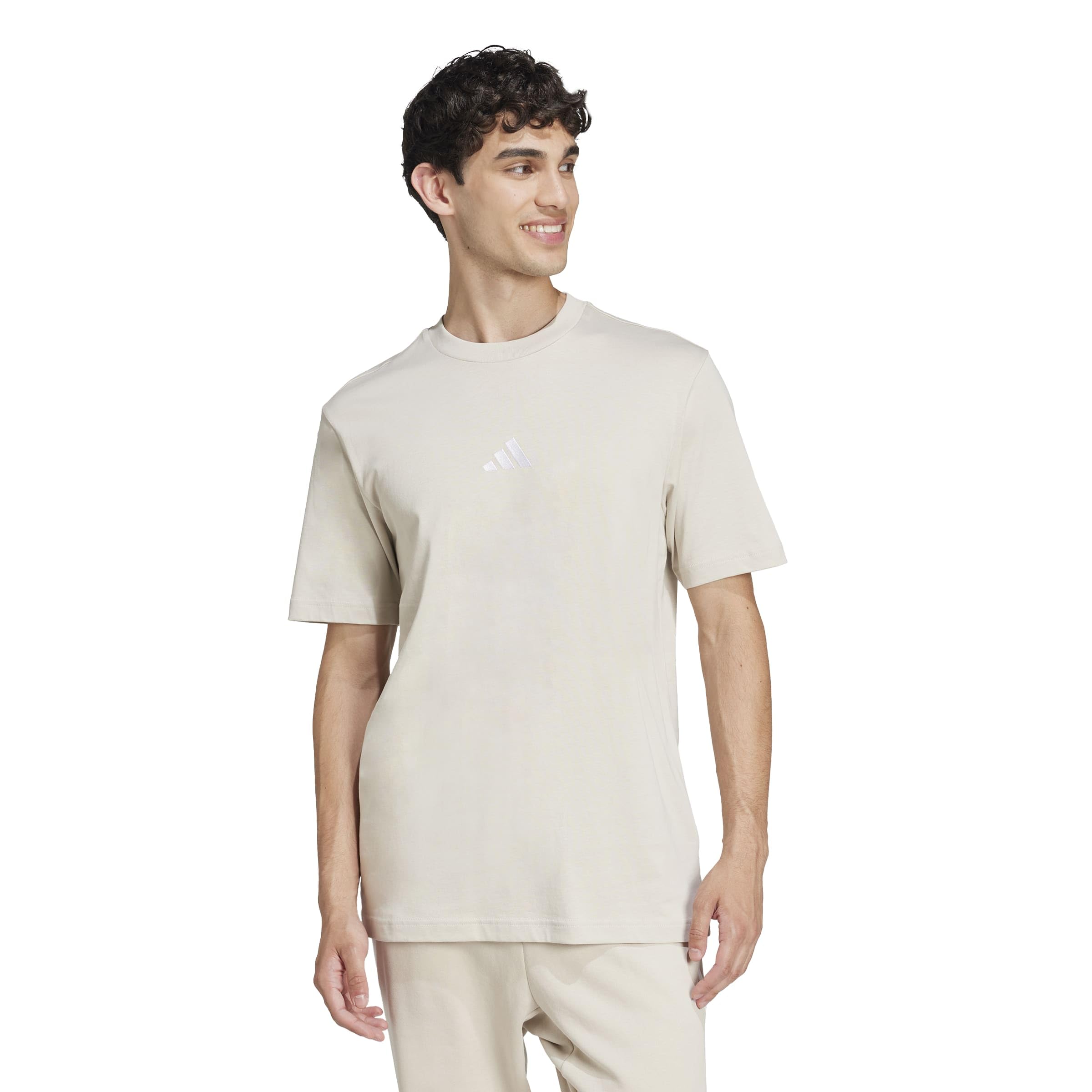 adidas Originals Men's Essentials Small Logo Single Jersey T-Shirt