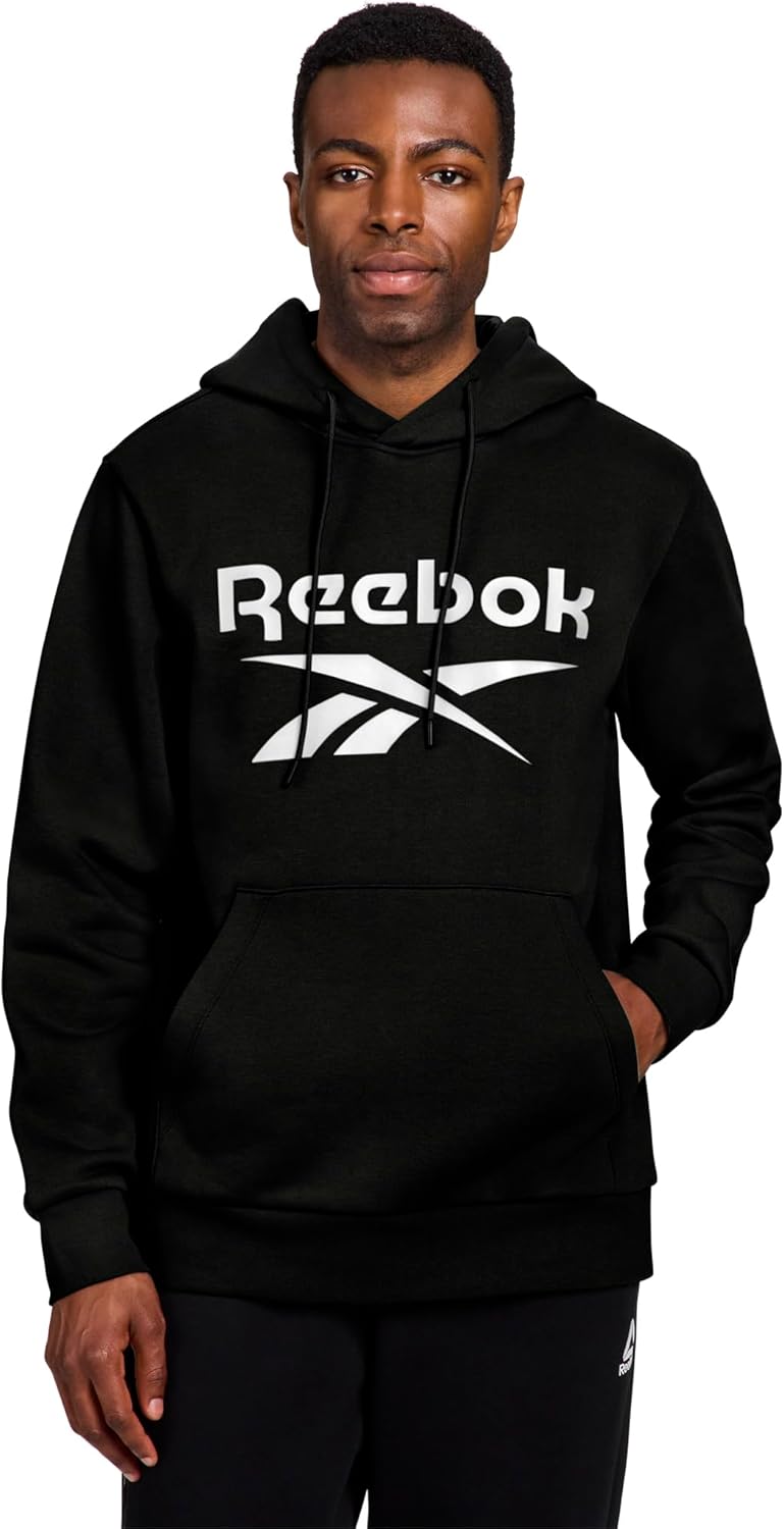Reebok Cotton Fleece Hooded Sweatshirt