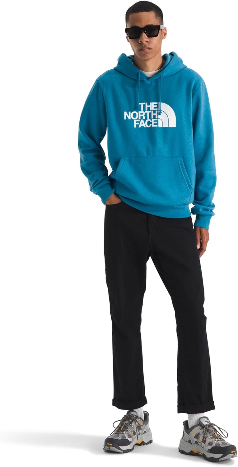 THE NORTH FACE Men's Evolution Half Dome Hoodie | Sweatshirt With 2 Piece Hood, Adjustable Drawcord, Kangaroo Hand Pocket
