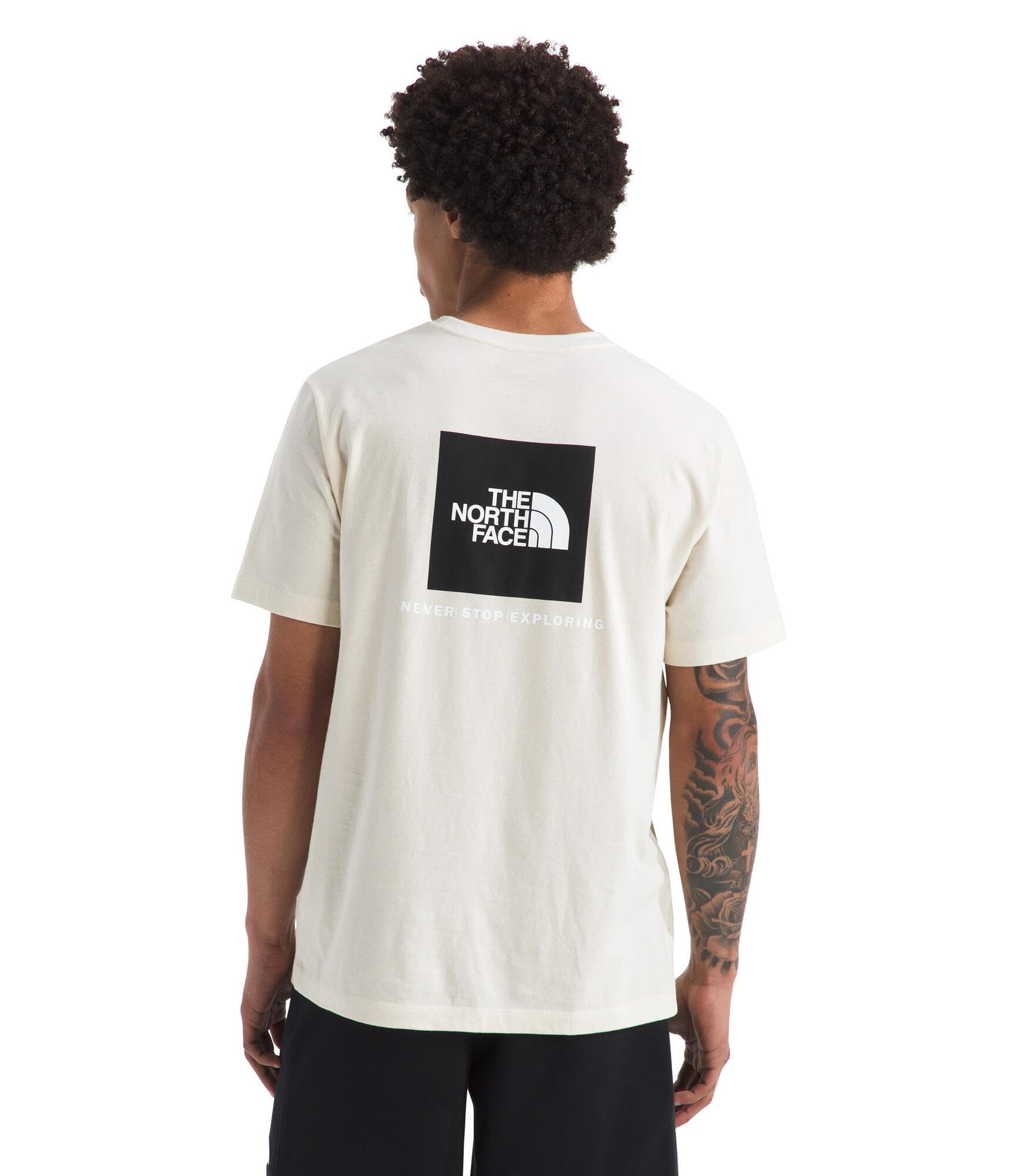 THE NORTH FACE Men's Core Box NSE Short Sleeve Tee | Branded T-shirt With a Ribbed Collar