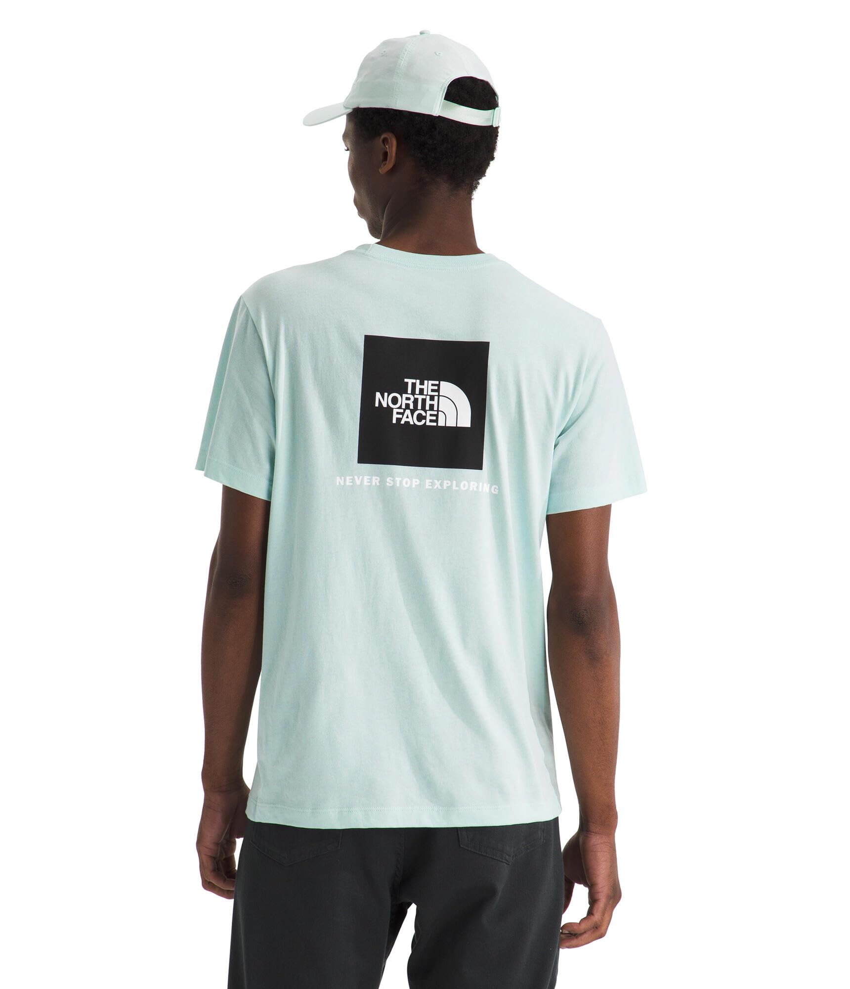 THE NORTH FACE Men's Core Box NSE Short Sleeve Tee | Branded T-shirt With a Ribbed Collar