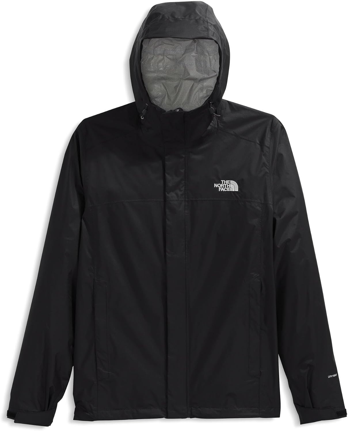 The North Face mens Venture 2 Jacket - Waterproof & Windproof Hooded Raincoat, Adjustable Hood, Breathable Pit-zips