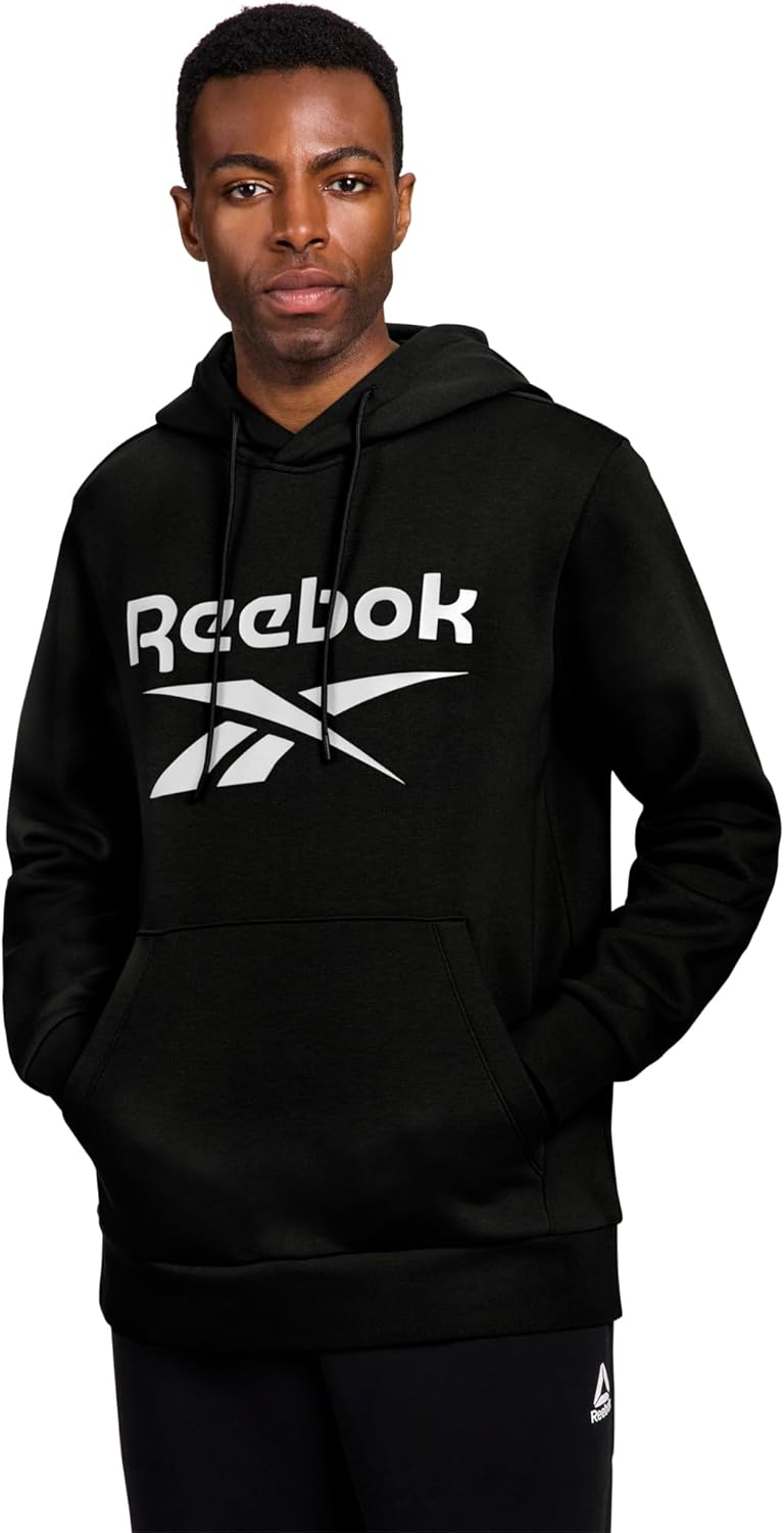 Reebok Cotton Fleece Hooded Sweatshirt