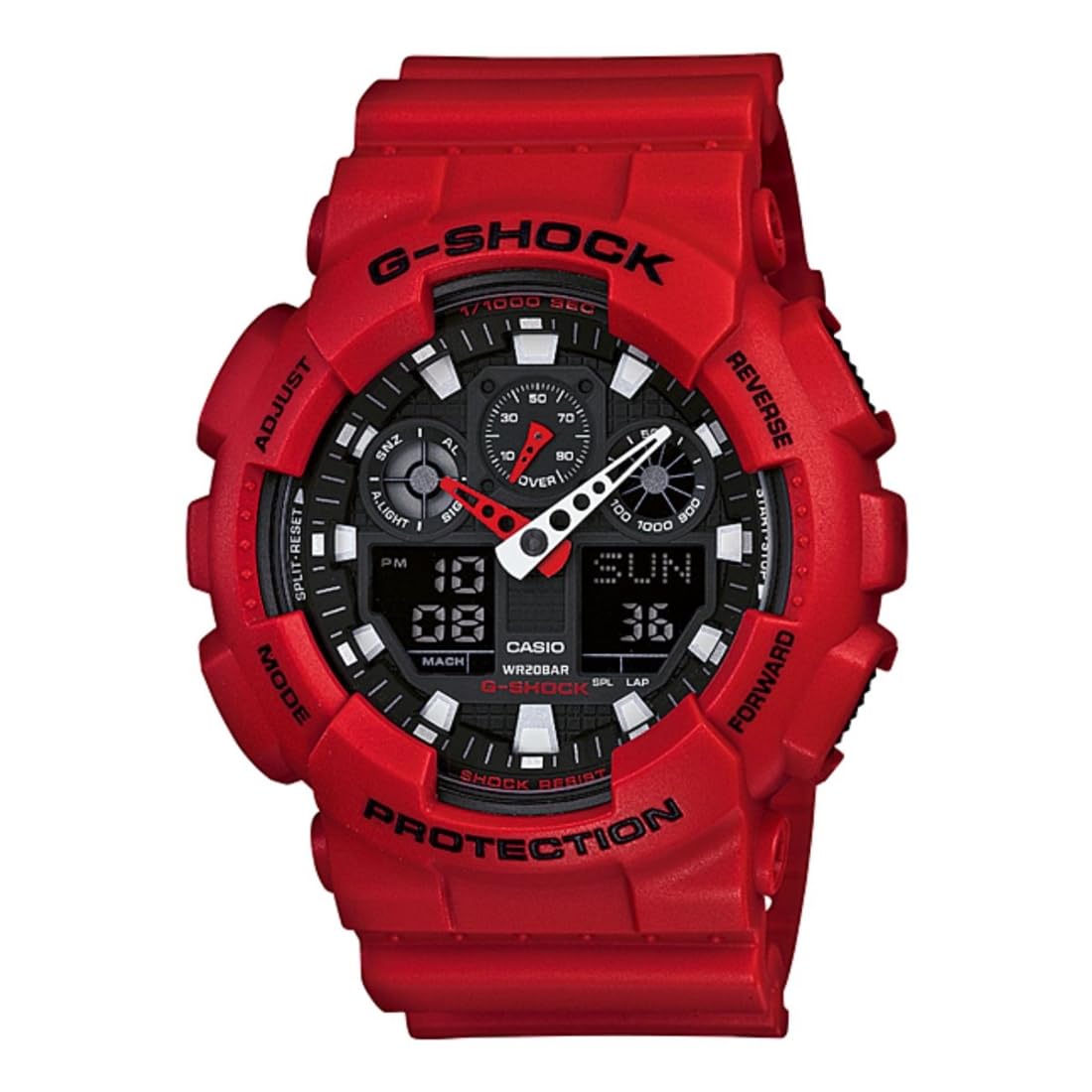Casio Men's GA-100 XL Series G-Shock Quartz 200M WR Shock Resistant Watch
