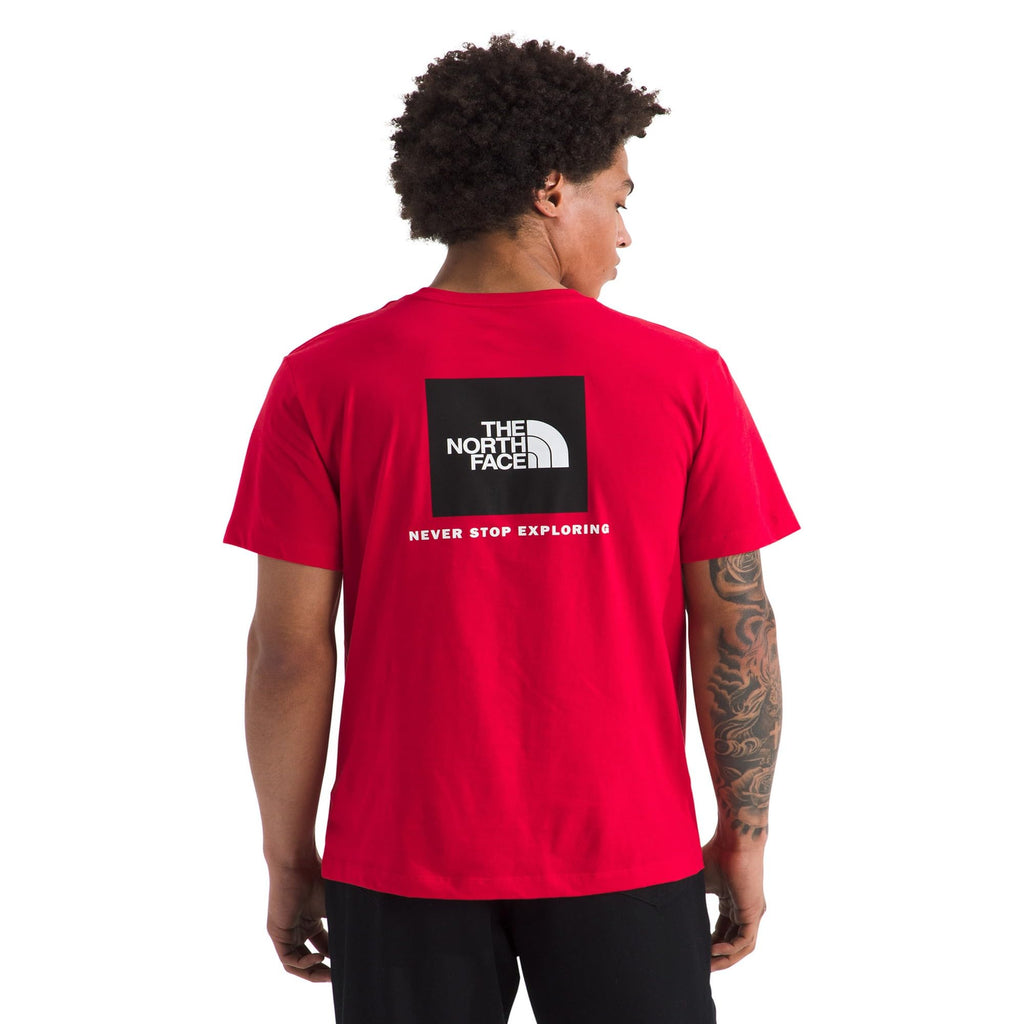 THE NORTH FACE Men's Core Box NSE Short Sleeve Tee | Branded T-shirt With a Ribbed Collar