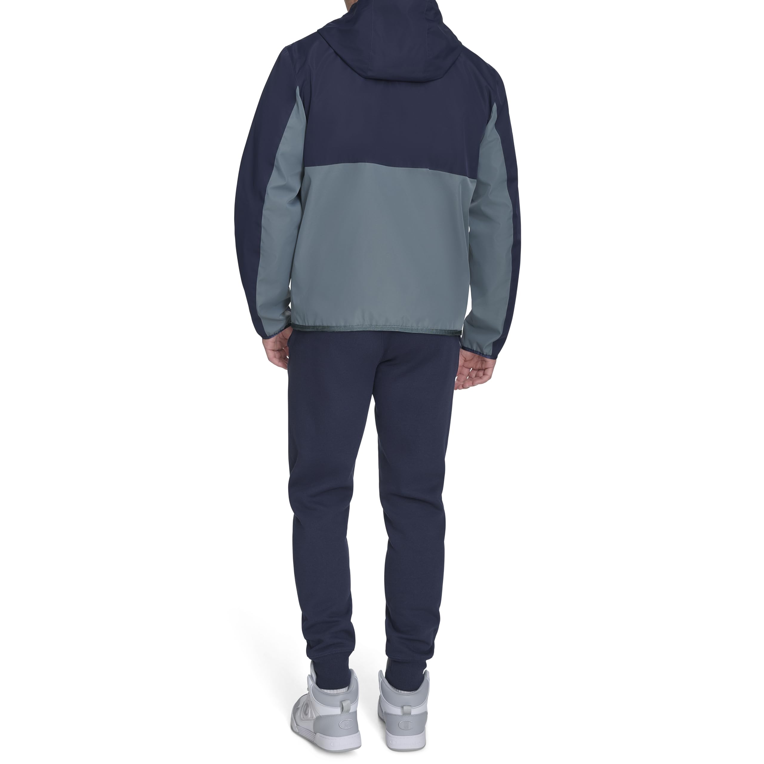 Champion Men's Performance Windbreaker Rain Jacket With Hood