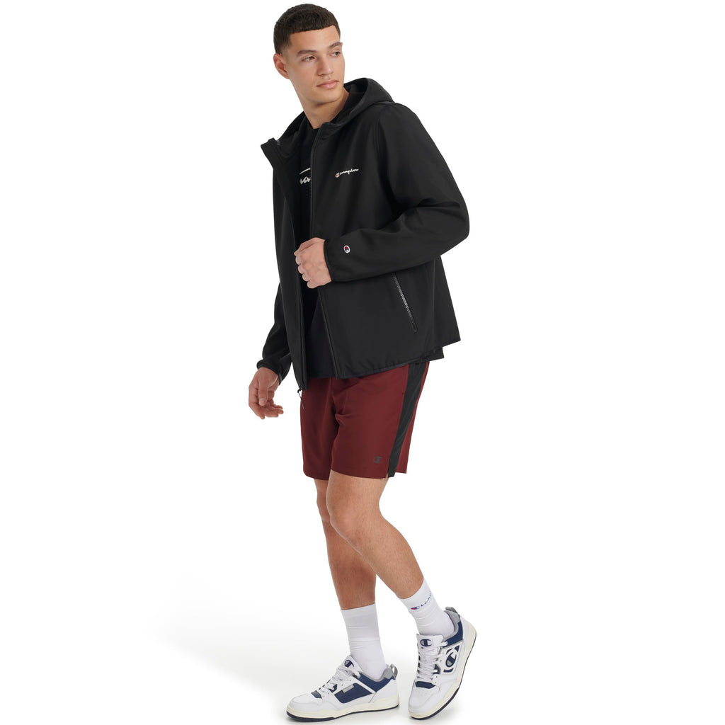 Champion Men's Lightweight Active Soft Shell Jacket With Hood