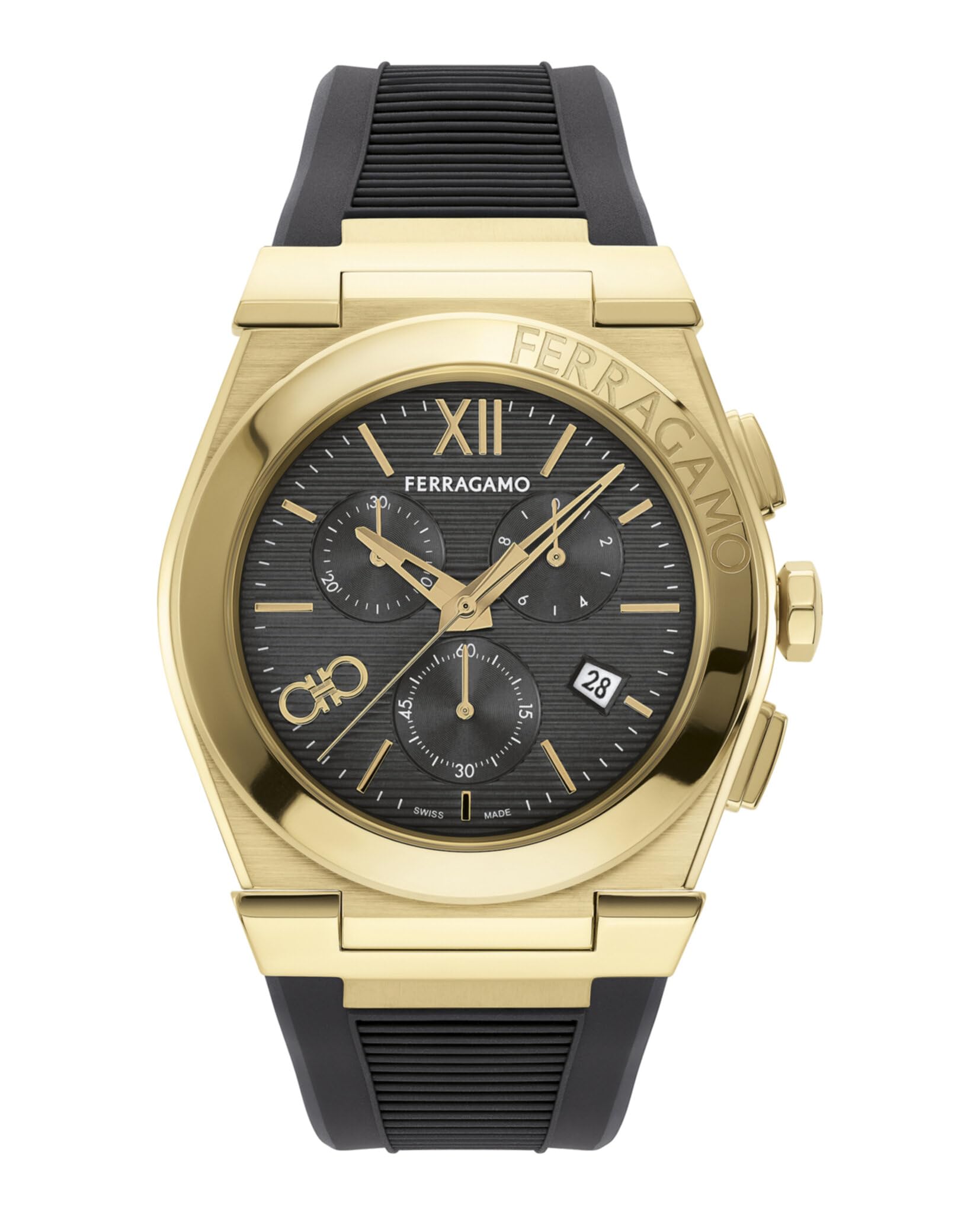 Salvatore Ferragamo Vega Collection Luxury Mens Watch Timepiece