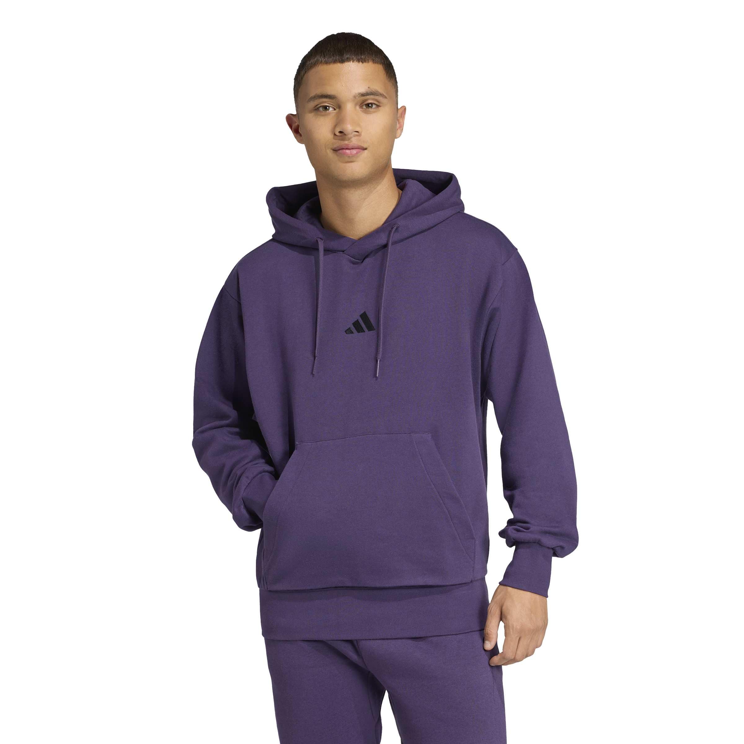 adidas Men's Essentials Feel Cozy Fleece Hoodie Sweatshirt