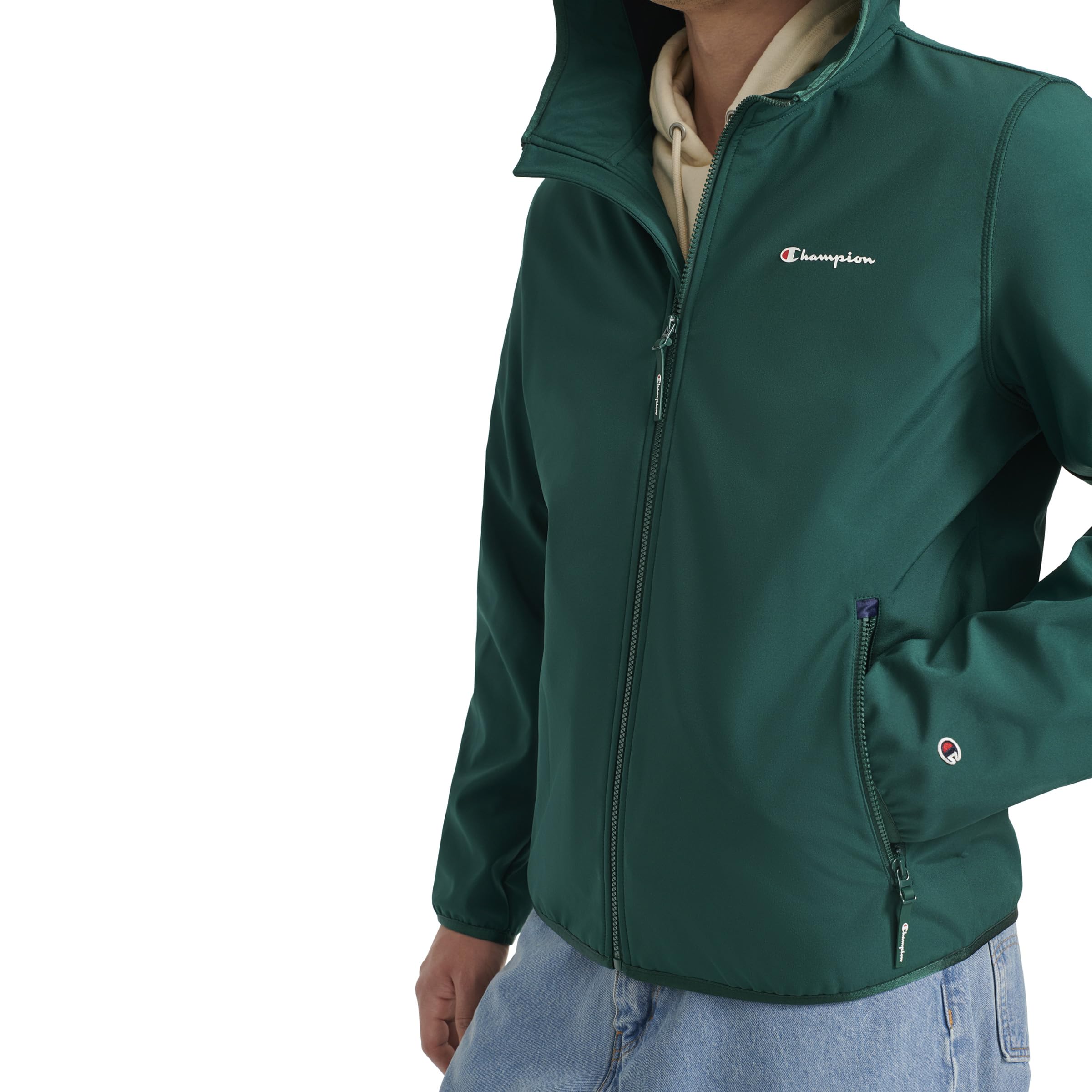 Champion Men's Lightweight Active Soft Shell Jacket With Hood