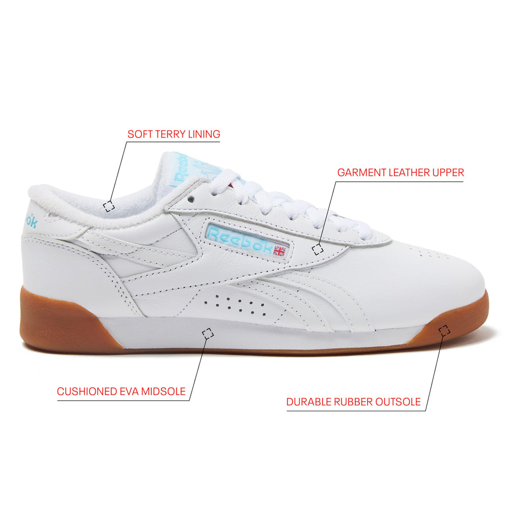 Reebok Freestyle Lo Womens Shoes Athletic Walking or Tennis Sneakers for Women