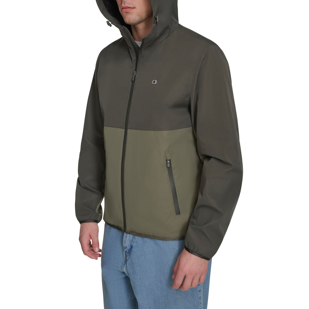 Champion Men's Performance Windbreaker Rain Jacket With Hood