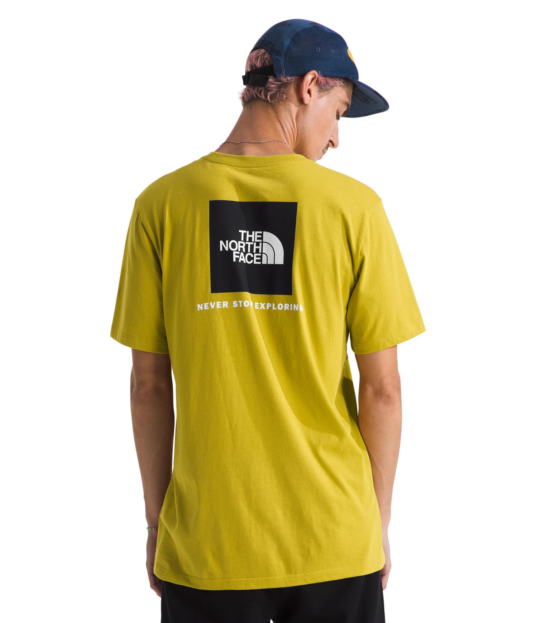 THE NORTH FACE Men's Core Box NSE Short Sleeve Tee | Branded T-shirt With a Ribbed Collar