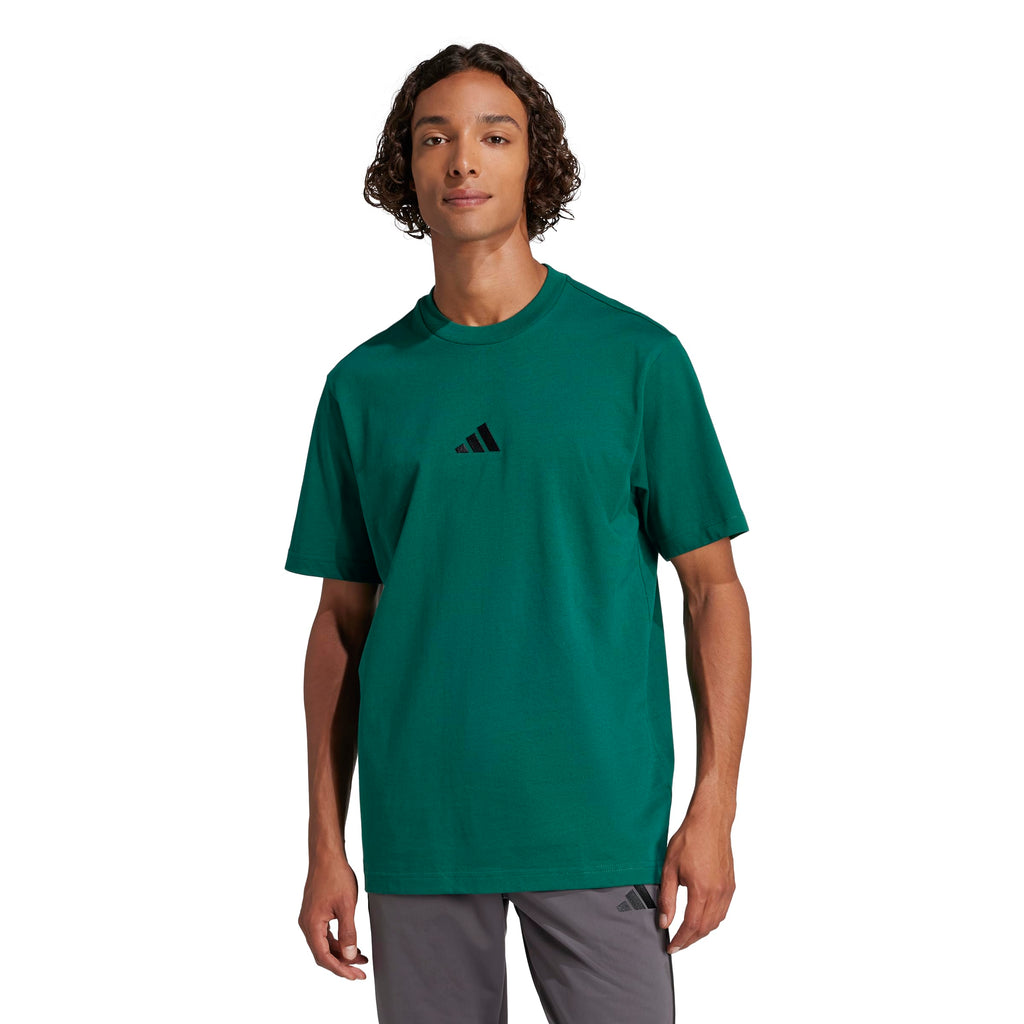 adidas Originals Men's Essentials Small Logo Single Jersey T-Shirt