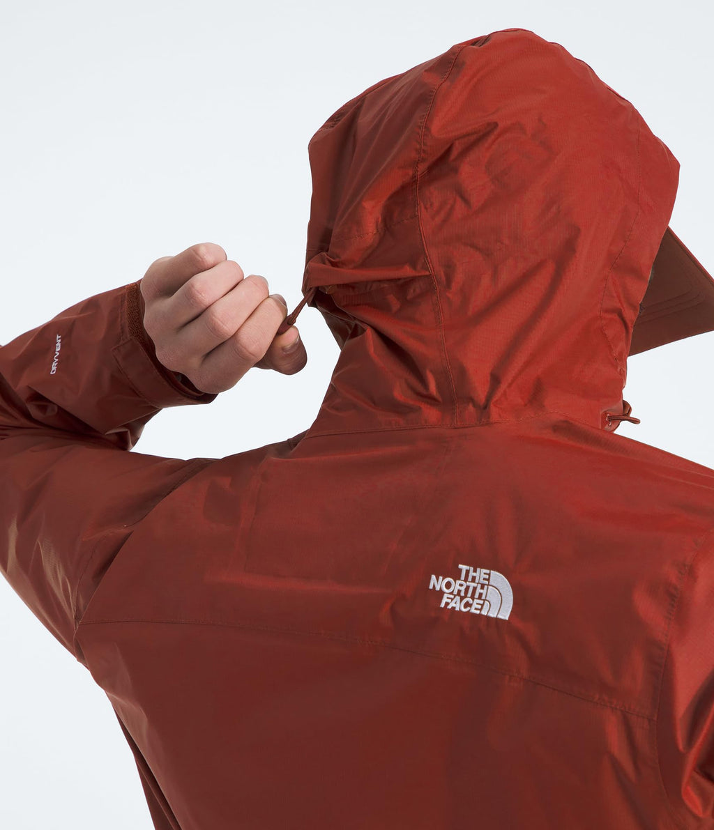 The North Face mens Venture 2 Jacket - Waterproof & Windproof Hooded Raincoat, Adjustable Hood, Breathable Pit-zips