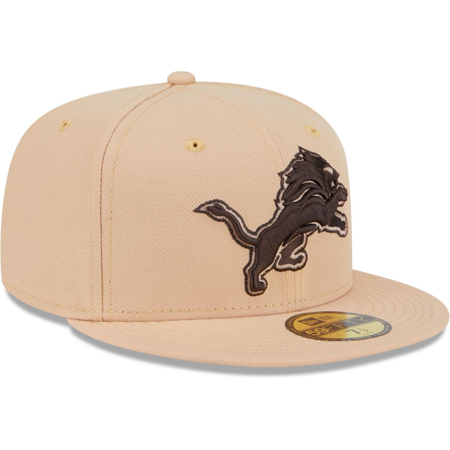New Era Men's Tan NFL Candied Pecan 59FIFTY Fitted Hat