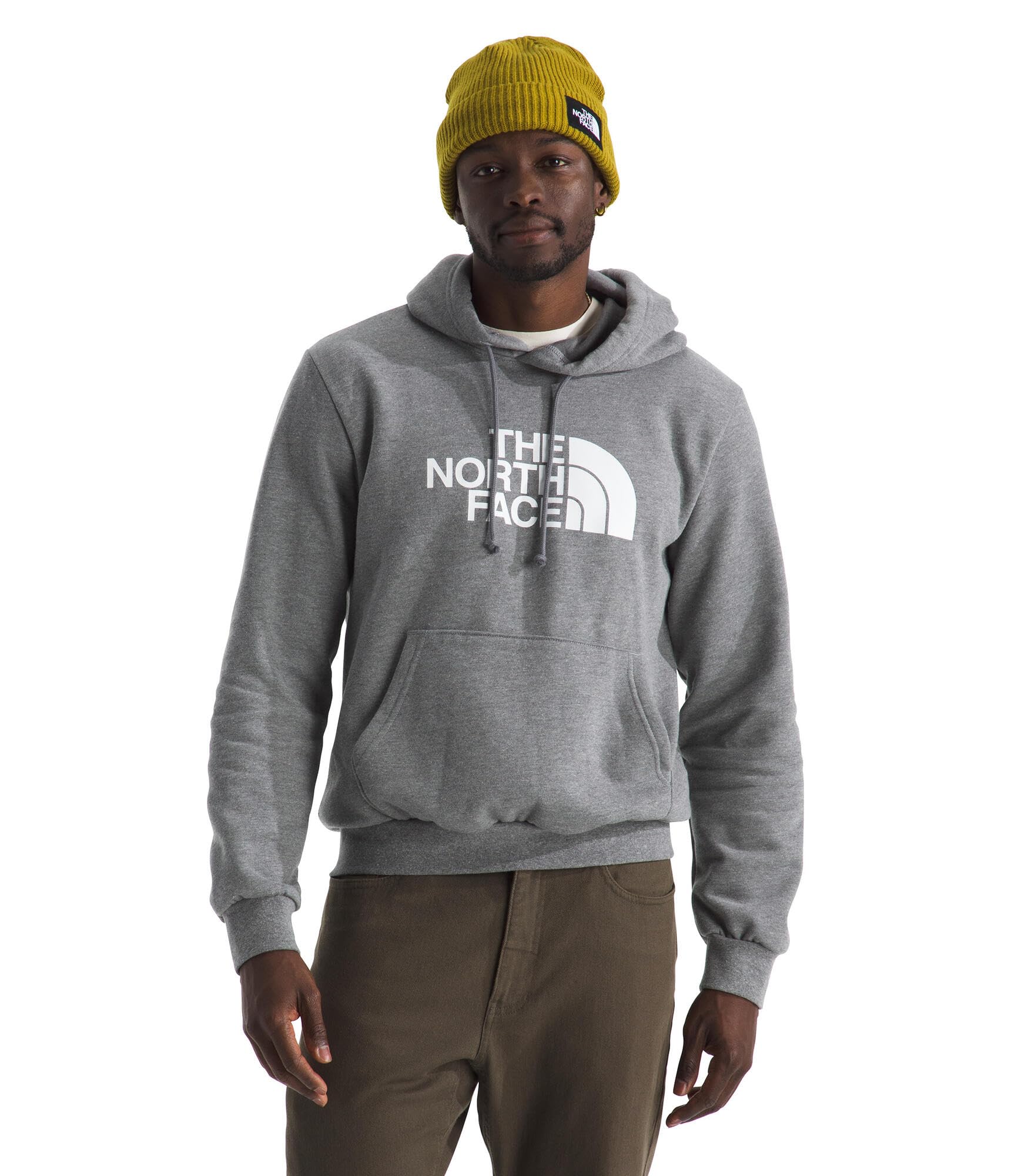 THE NORTH FACE Men's Evolution Half Dome Hoodie | Sweatshirt With 2 Piece Hood, Adjustable Drawcord, Kangaroo Hand Pocket