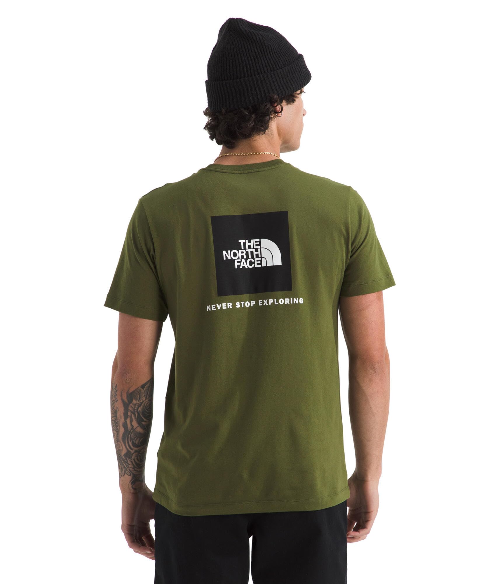 THE NORTH FACE Men's Core Box NSE Short Sleeve Tee | Branded T-shirt With a Ribbed Collar
