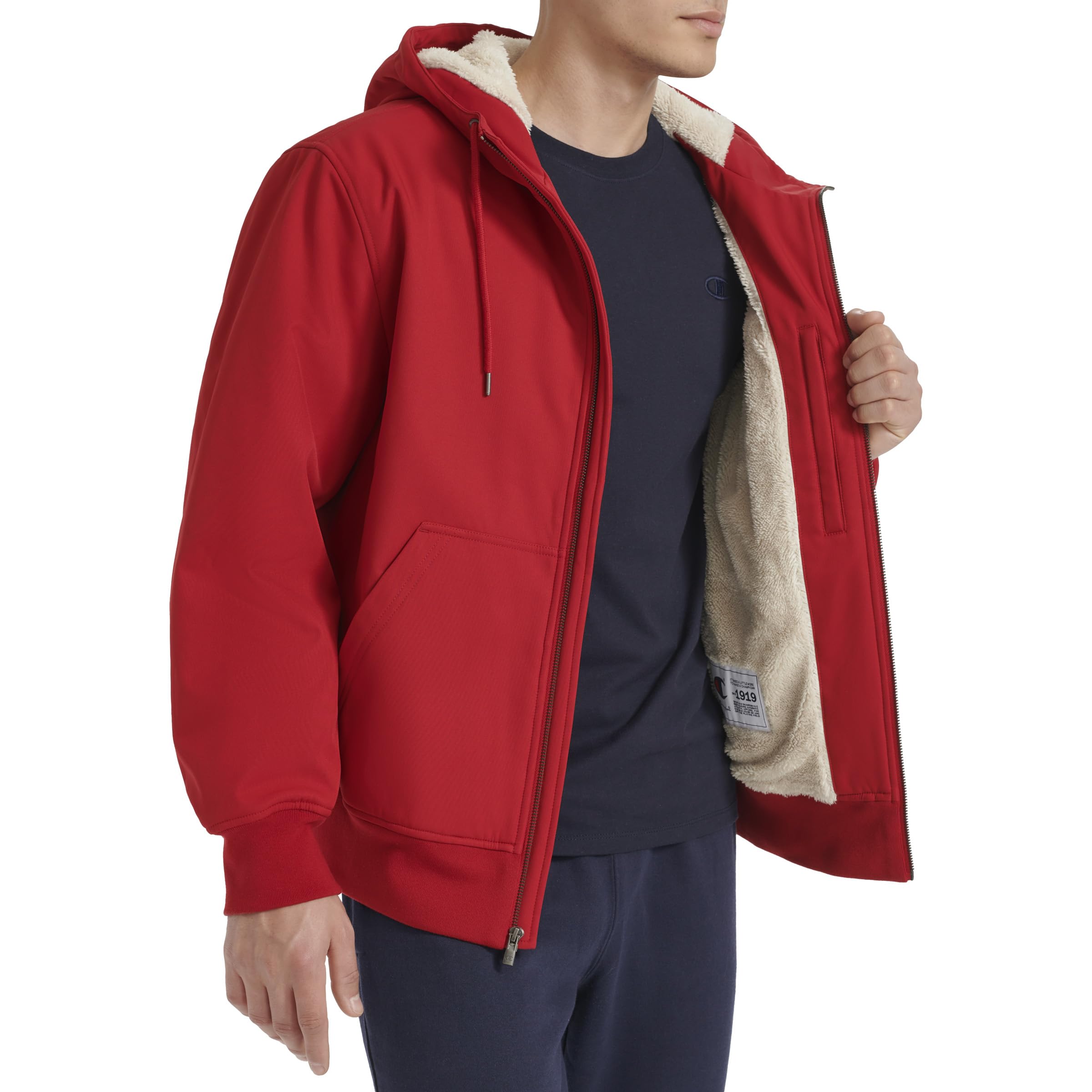 Champion Men's Sherpa Lined Hoodie