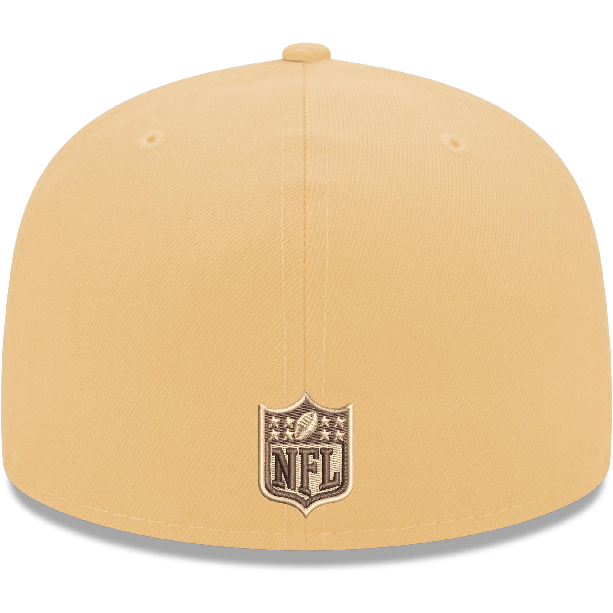 New Era Men's Tan NFL Candied Pecan 59FIFTY Fitted Hat