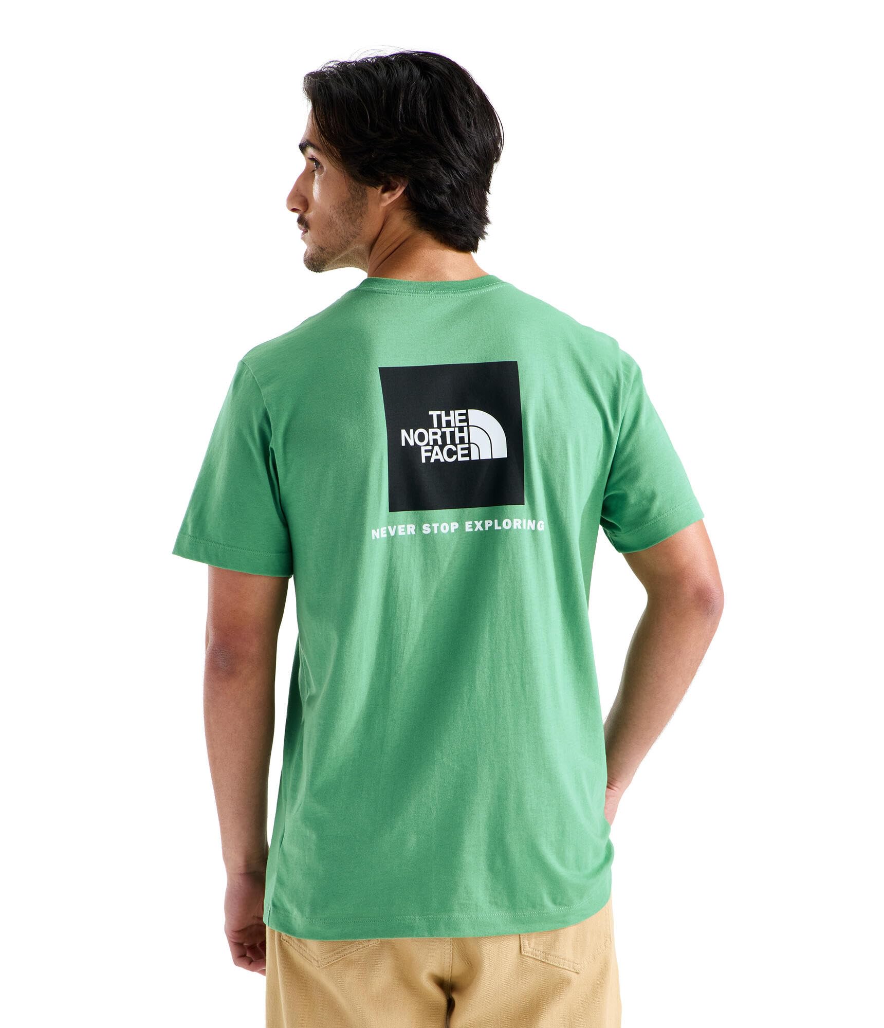 THE NORTH FACE Men's Core Box NSE Short Sleeve Tee | Branded T-shirt With a Ribbed Collar