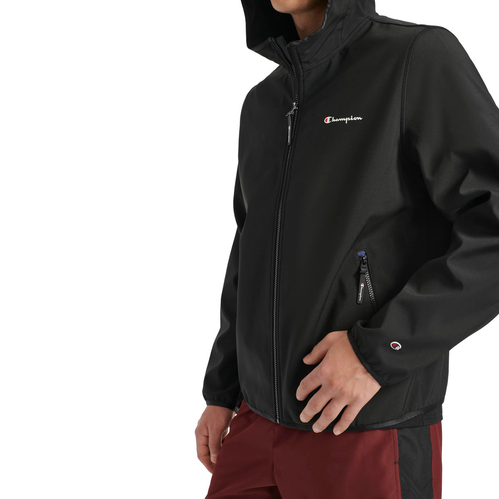 Champion Men's Lightweight Active Soft Shell Jacket With Hood