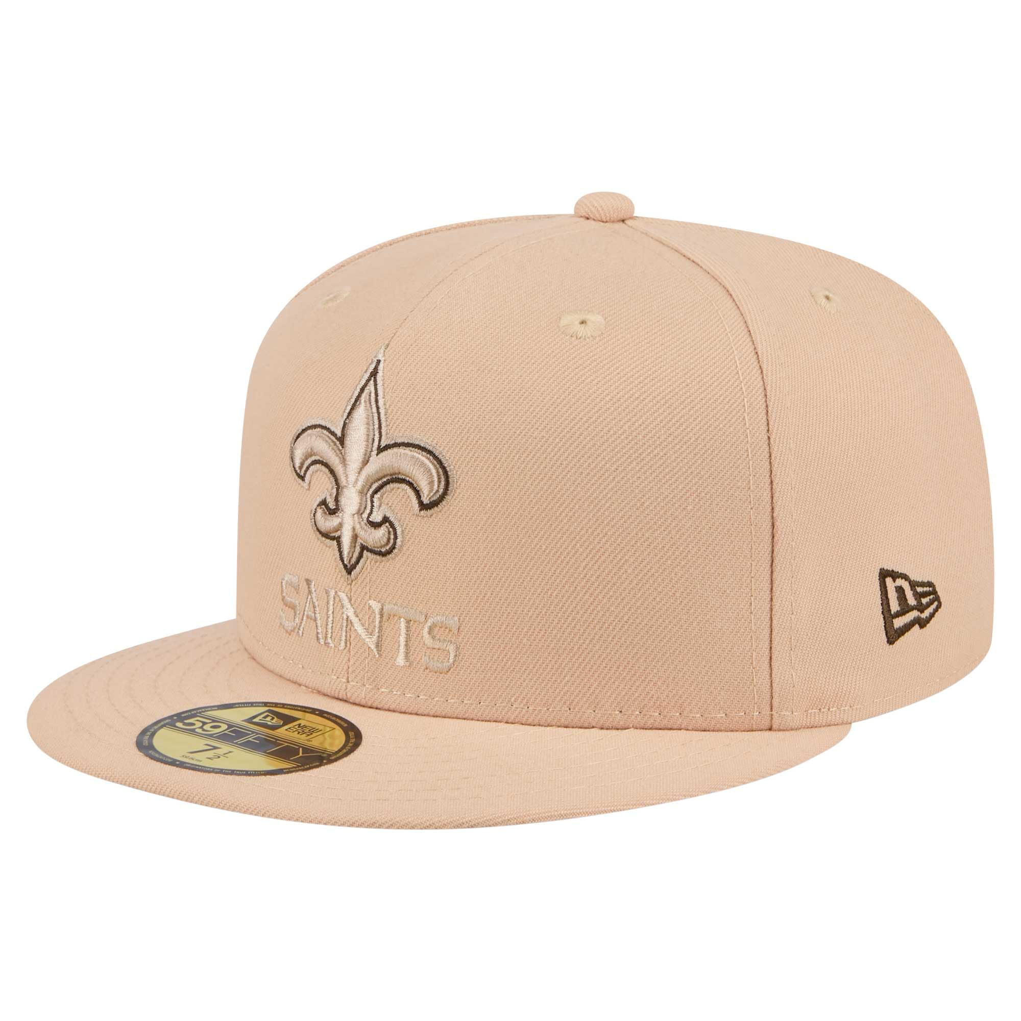 New Era Men's Tan NFL Candied Pecan 59FIFTY Fitted Hat