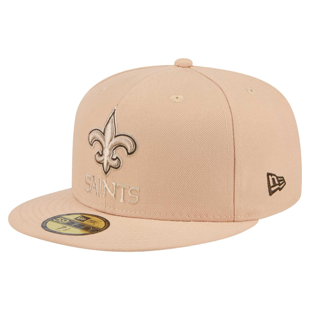New Era Men's Tan NFL Candied Pecan 59FIFTY Fitted Hat