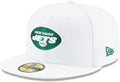 New Era Men's White New York Jets Omaha 59FIFTY Fitted Hat