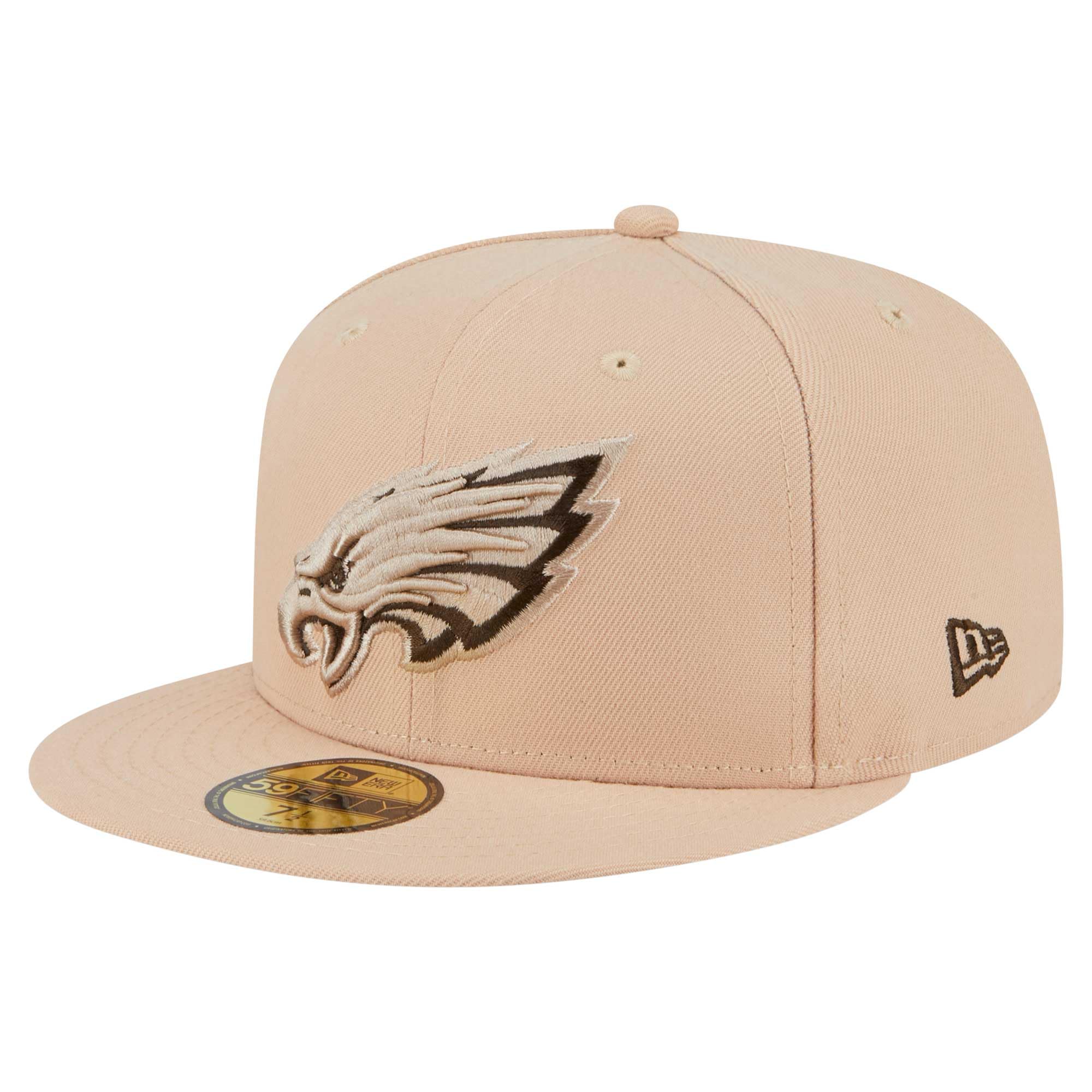 New Era Men's Tan NFL Candied Pecan 59FIFTY Fitted Hat