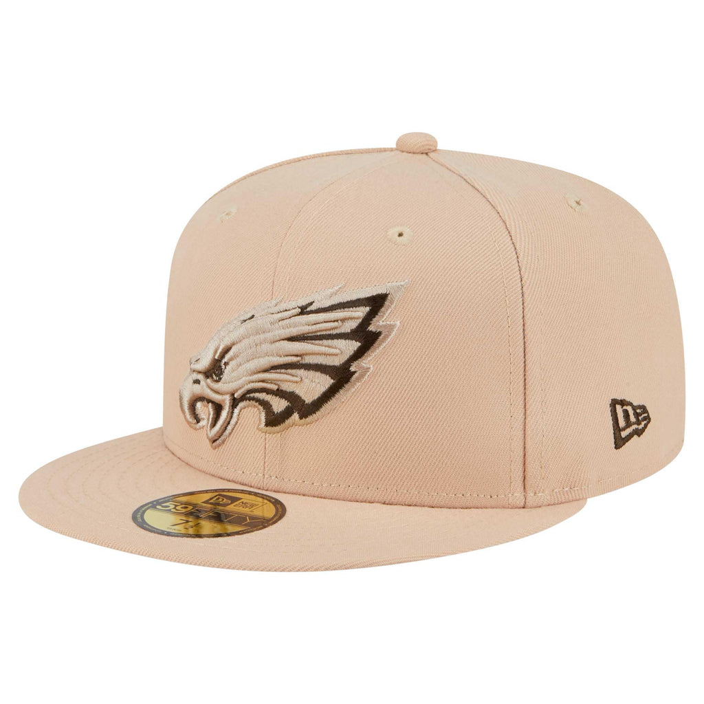 New Era Men's Tan NFL Candied Pecan 59FIFTY Fitted Hat