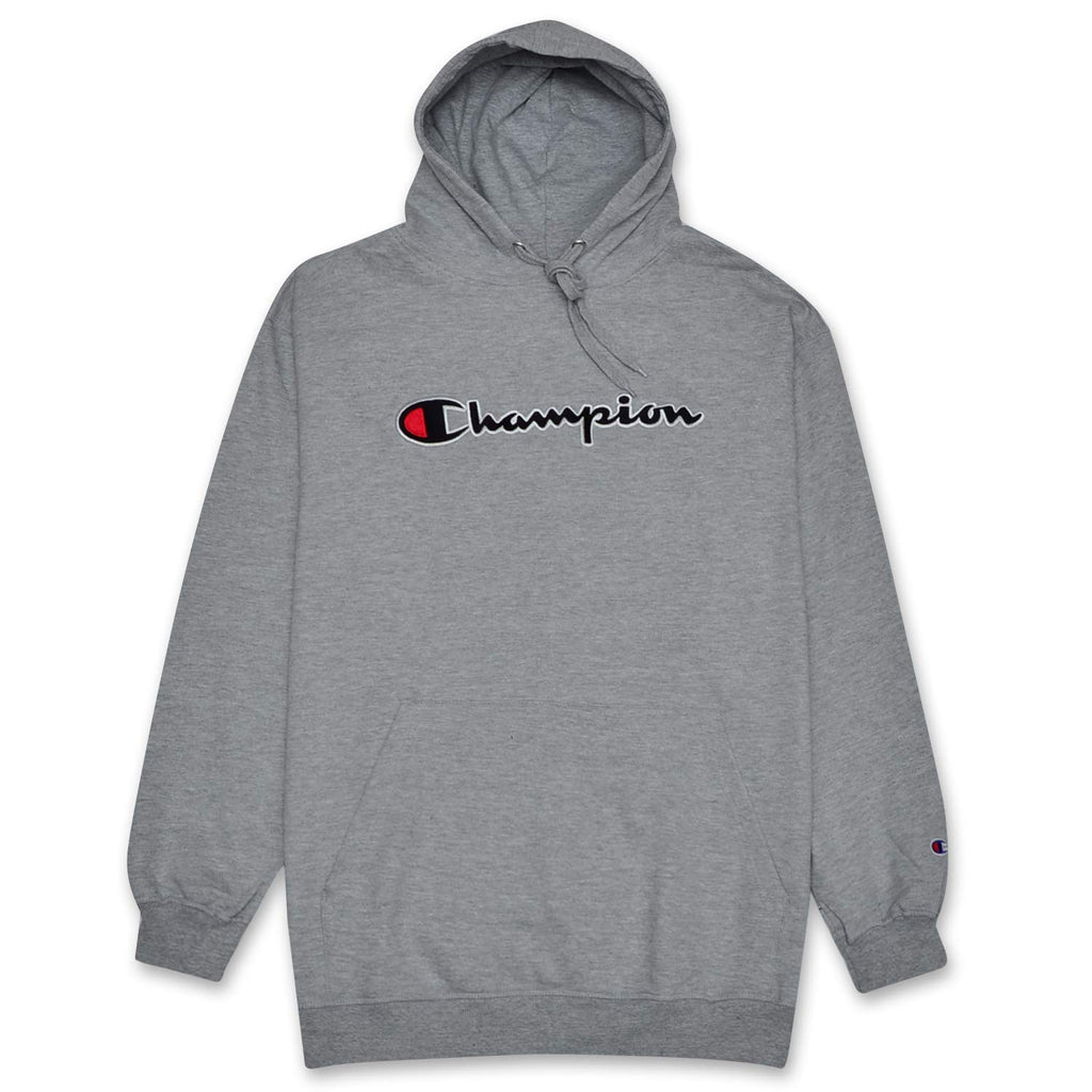 Champion Mens Hoodies Big and Tall - Embroidered Pullover Fleece Sweatshirt