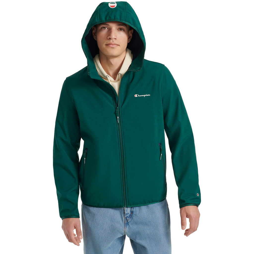 Champion Men's Lightweight Active Soft Shell Jacket With Hood