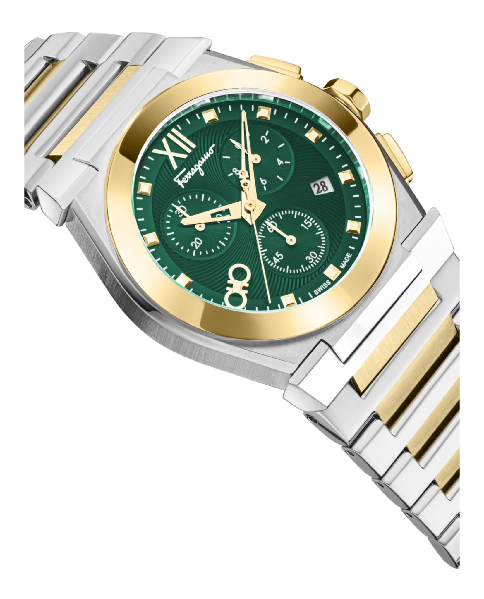 Salvatore Ferragamo Vega Collection Luxury Mens Watch Timepiece