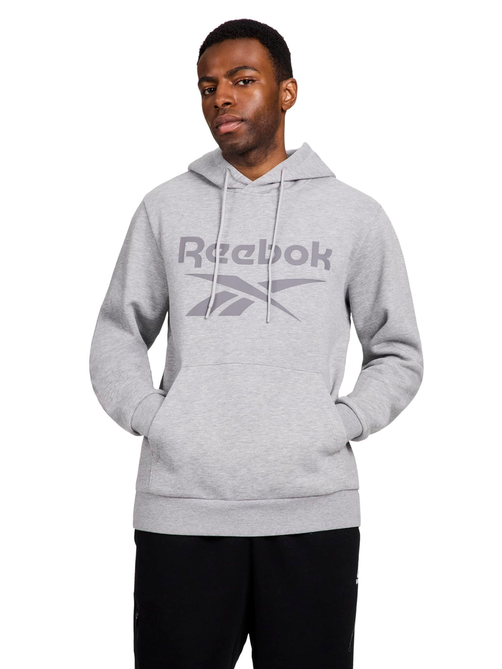 Reebok Cotton Fleece Hooded Sweatshirt