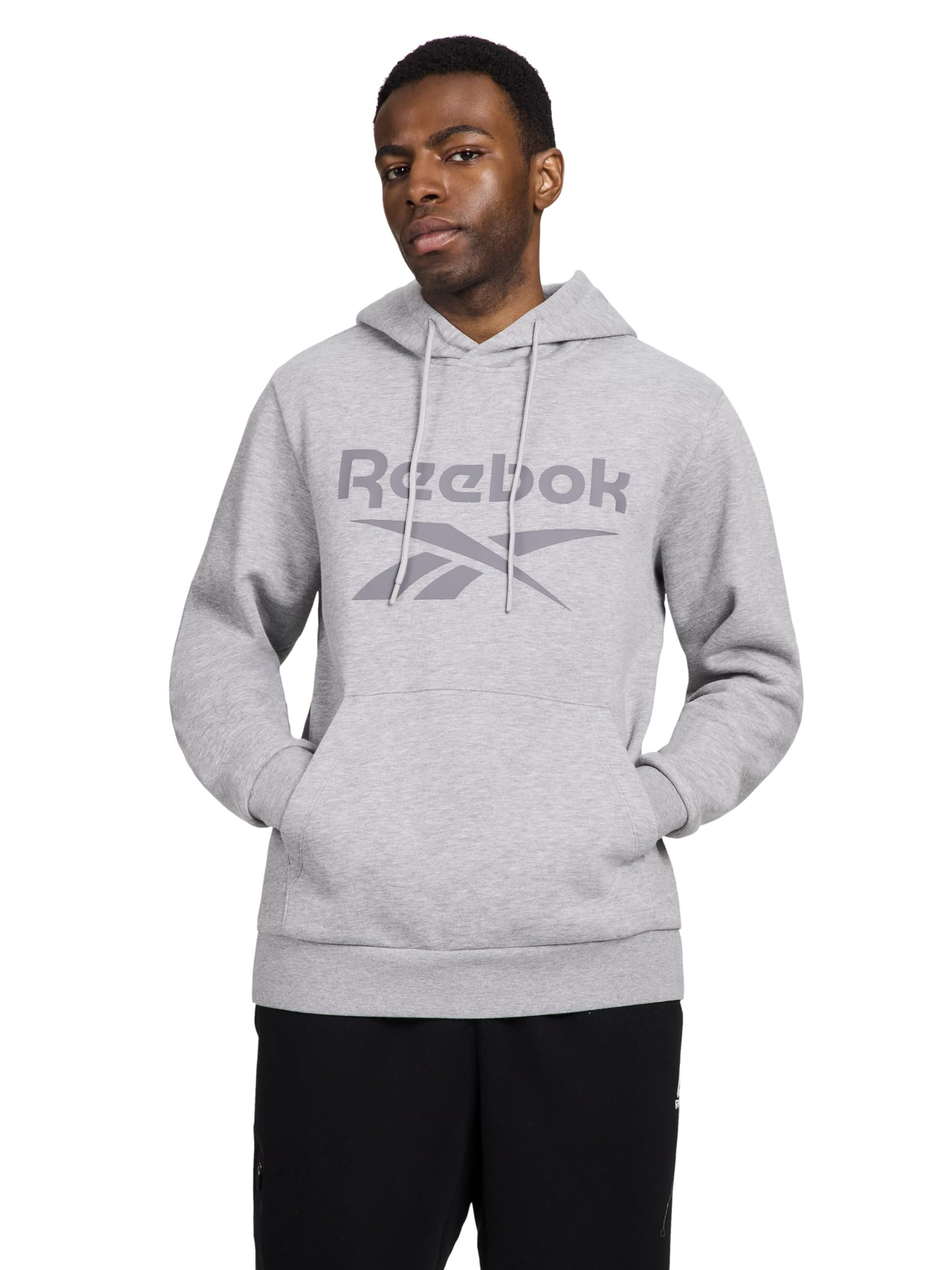 Reebok Cotton Fleece Hooded Sweatshirt