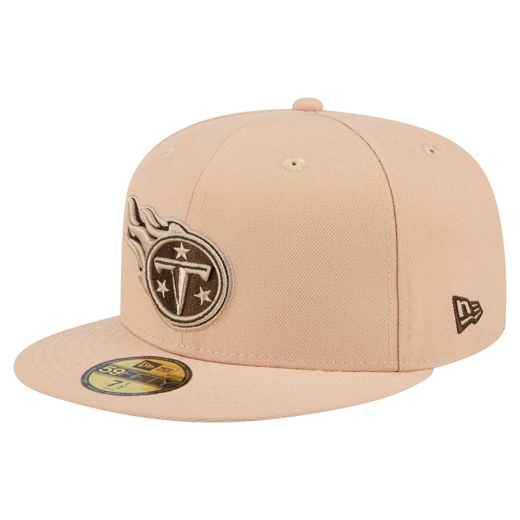 New Era Men's Tan NFL Candied Pecan 59FIFTY Fitted Hat