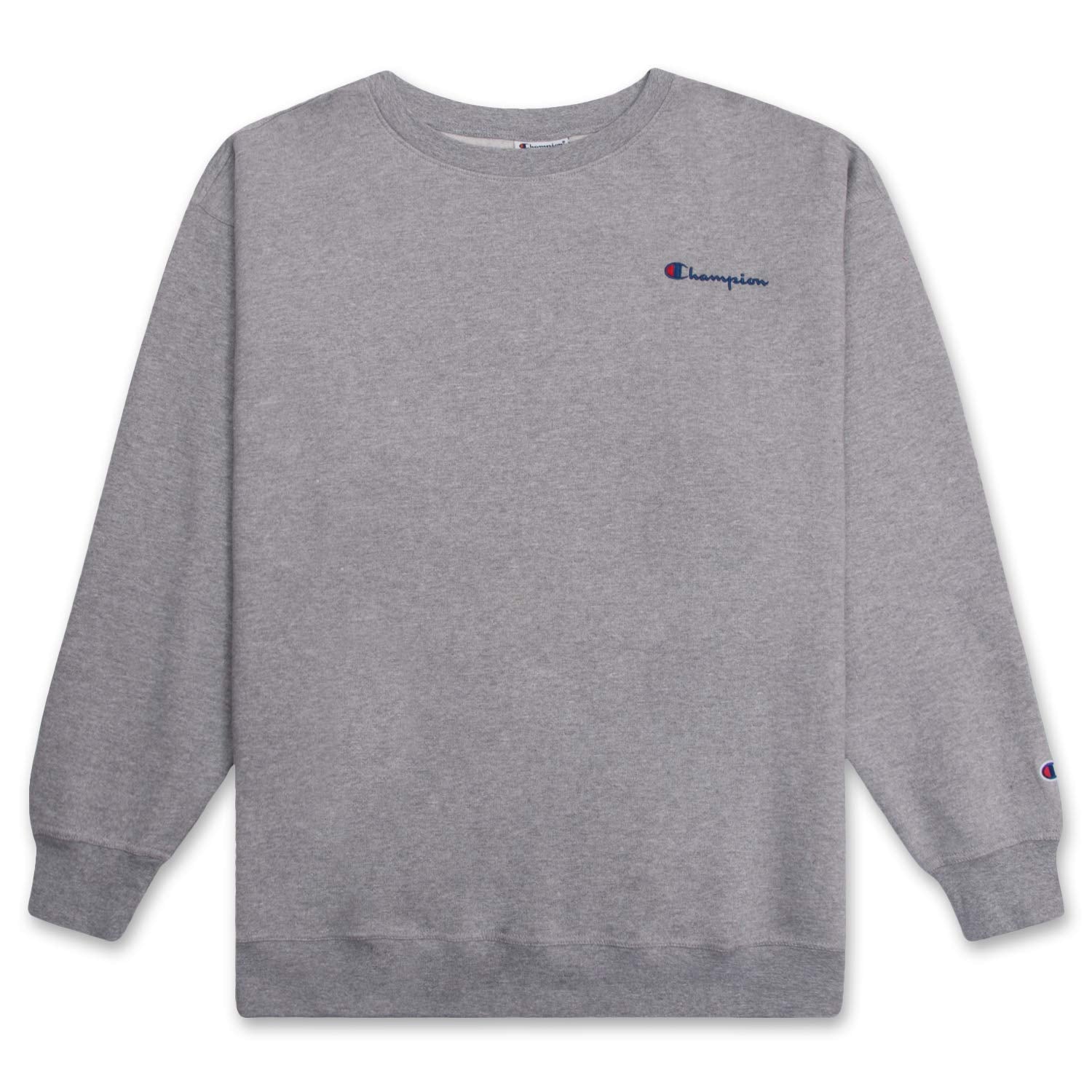 Champion Crewneck Sweatshirt Big and Tall - Fleece Pullover Sweatshirt for Men
