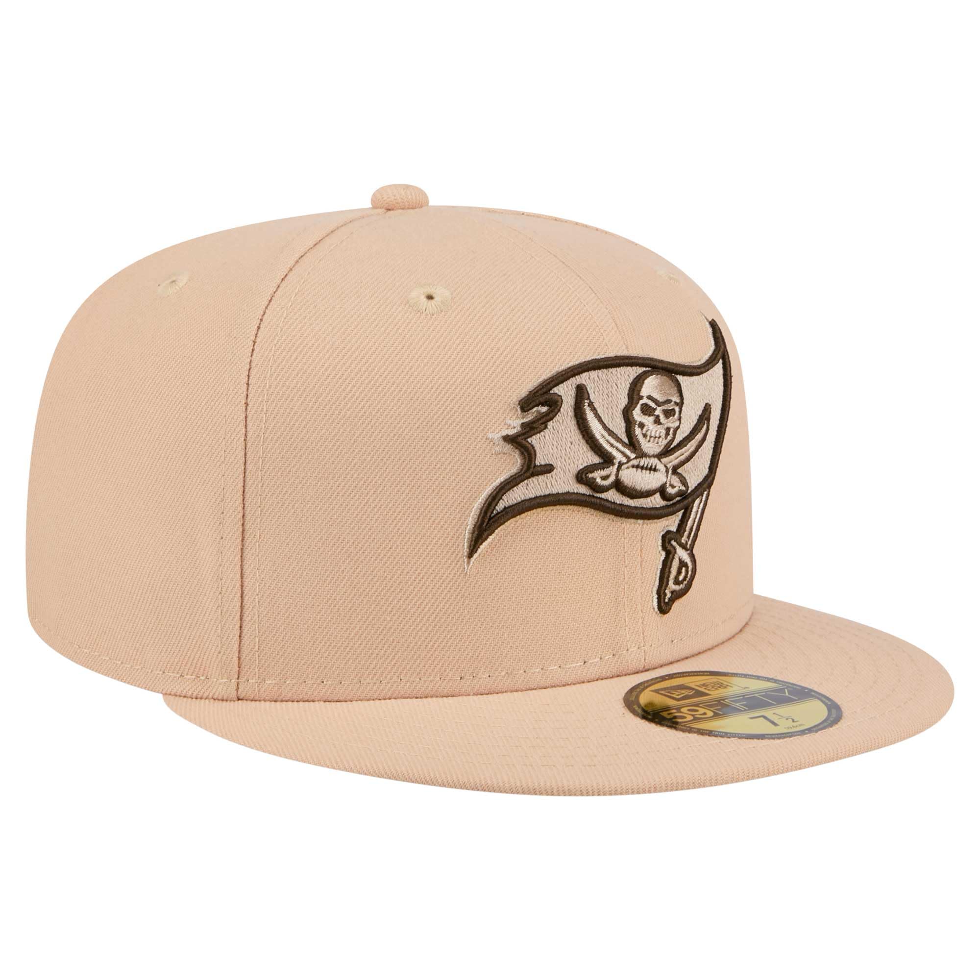 New Era Men's Tan NFL Candied Pecan 59FIFTY Fitted Hat